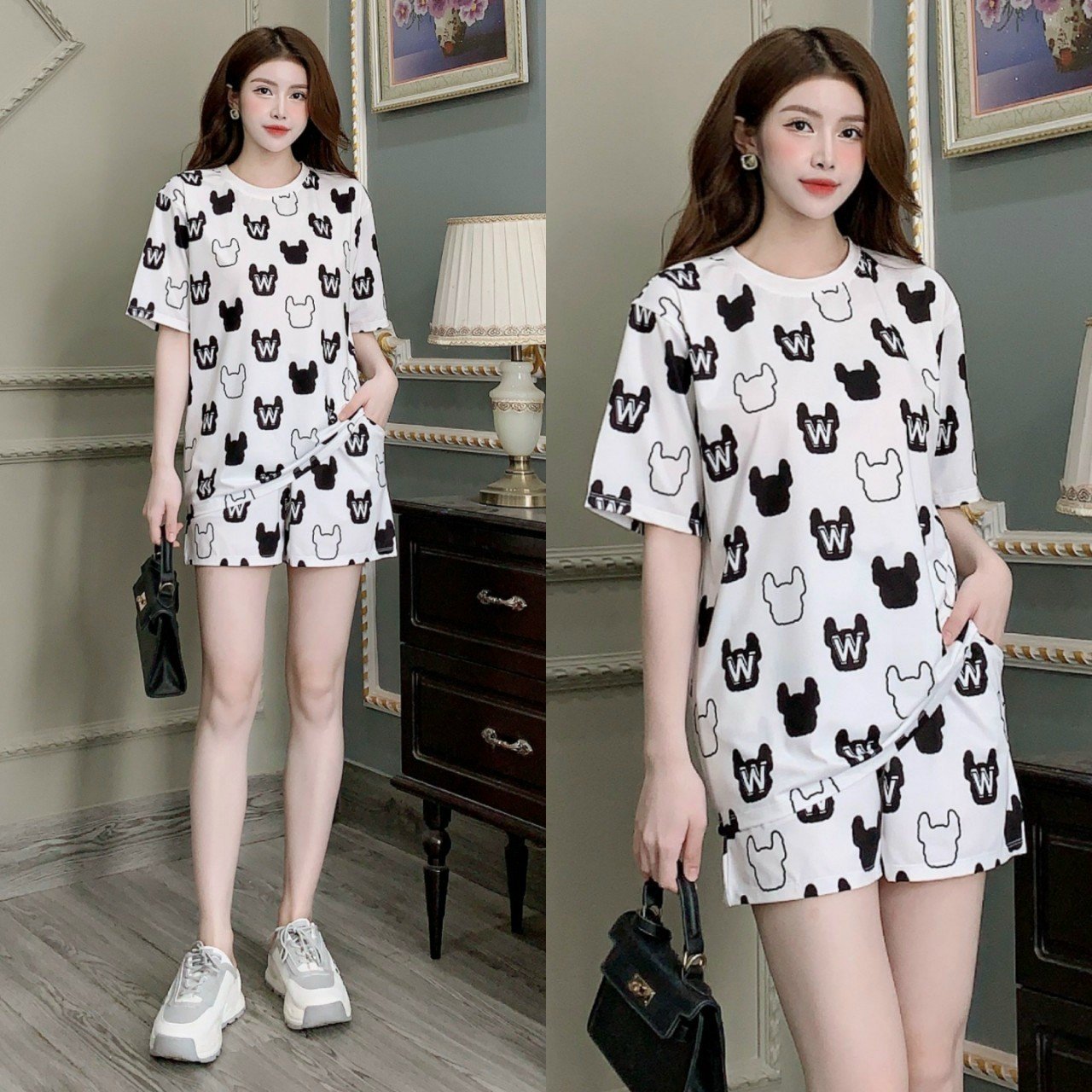 Set đồ bộ nữ mặc nhà Fom rộng mốt mới nhất năm nay